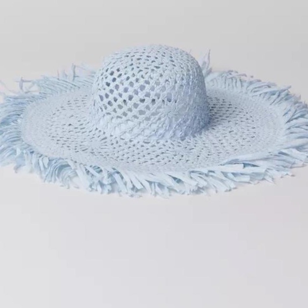 Urban outfitters alani mega gray sun hat blue one size new without tags